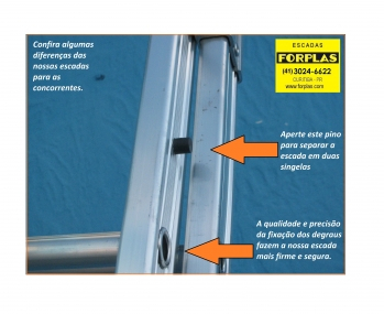 STC032, Escada de um lance com piso superior, 003899